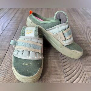 Nike Offline Slip-On Slides - Loafers Army Olive/Khaki Men’s Size 7